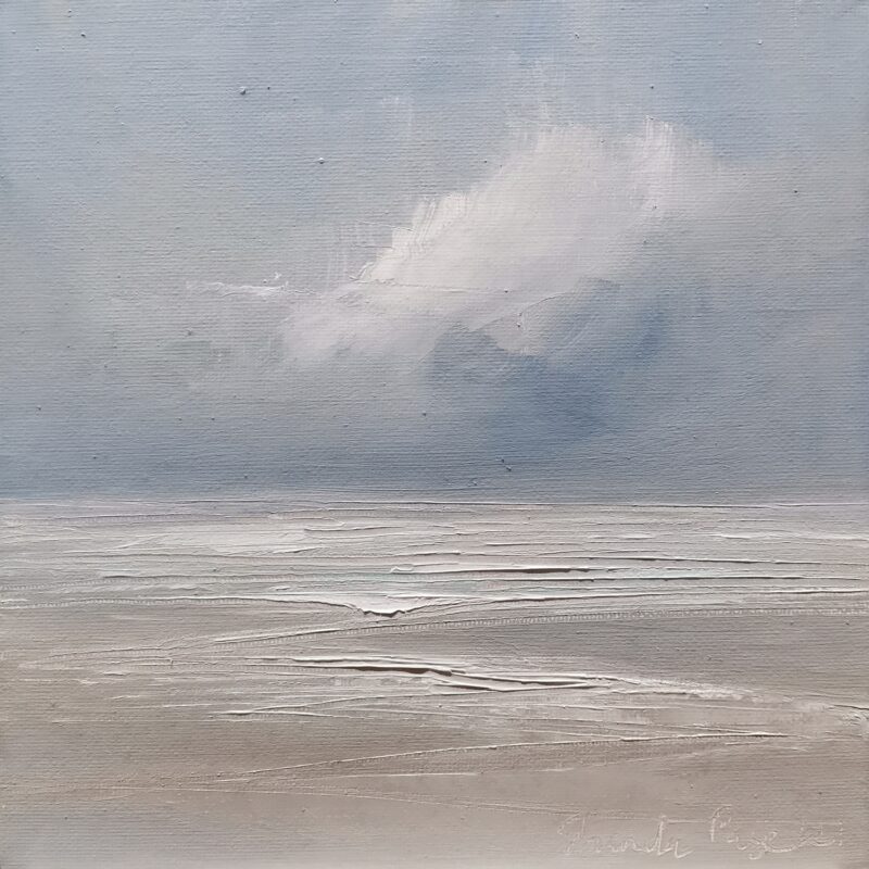 Wind swept 20x20 oil painting