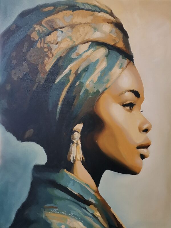 cool regard 61x46 oil